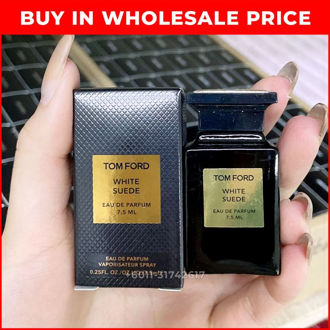 ORIGINAL TOM FORD WHITE SUEDE BROWN EDP 7.5ML FOR UNISEX
