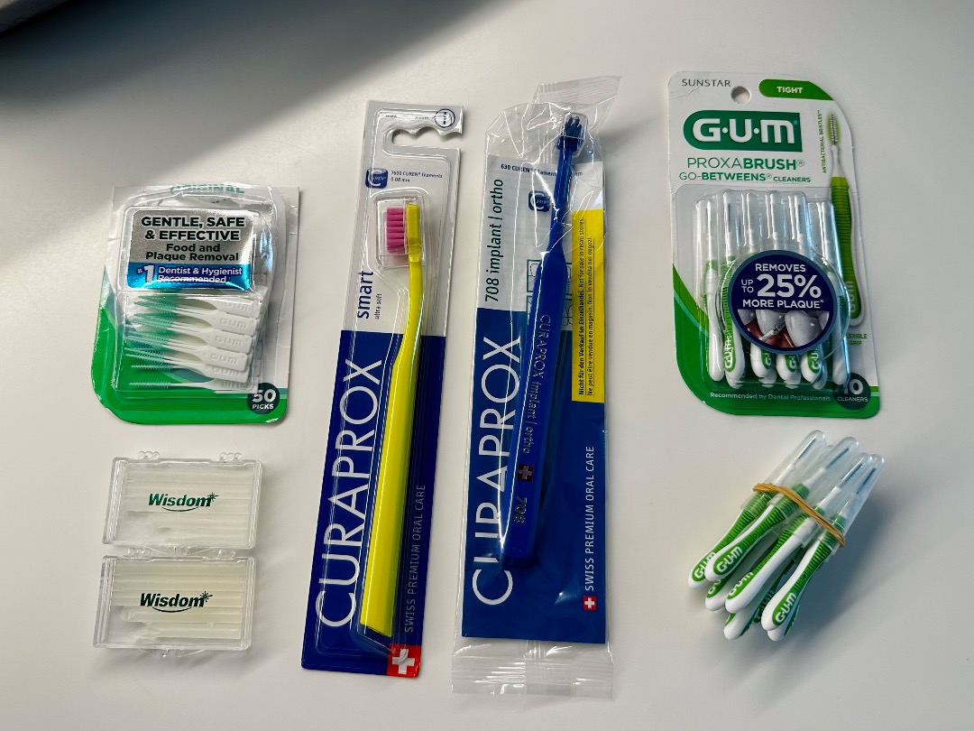 Curaprox + GUM Orthodontic Starter Kit, Beauty & Personal Care, Oral