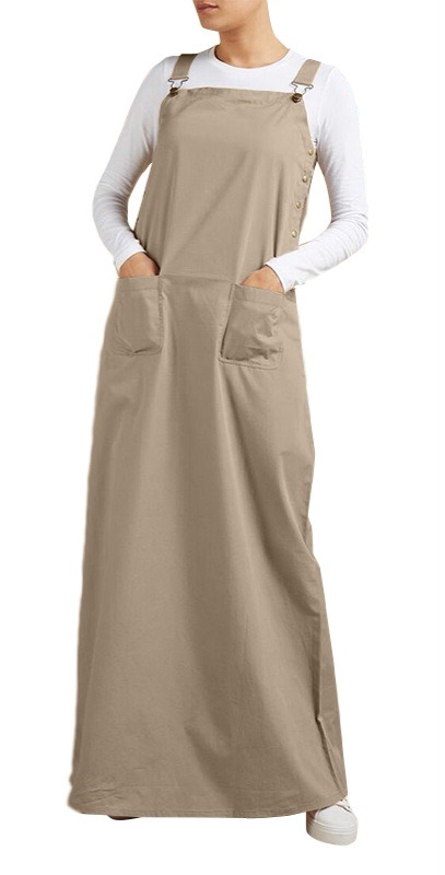Overall long skirt Women s Fashion Muslimah Fashion Dresses on