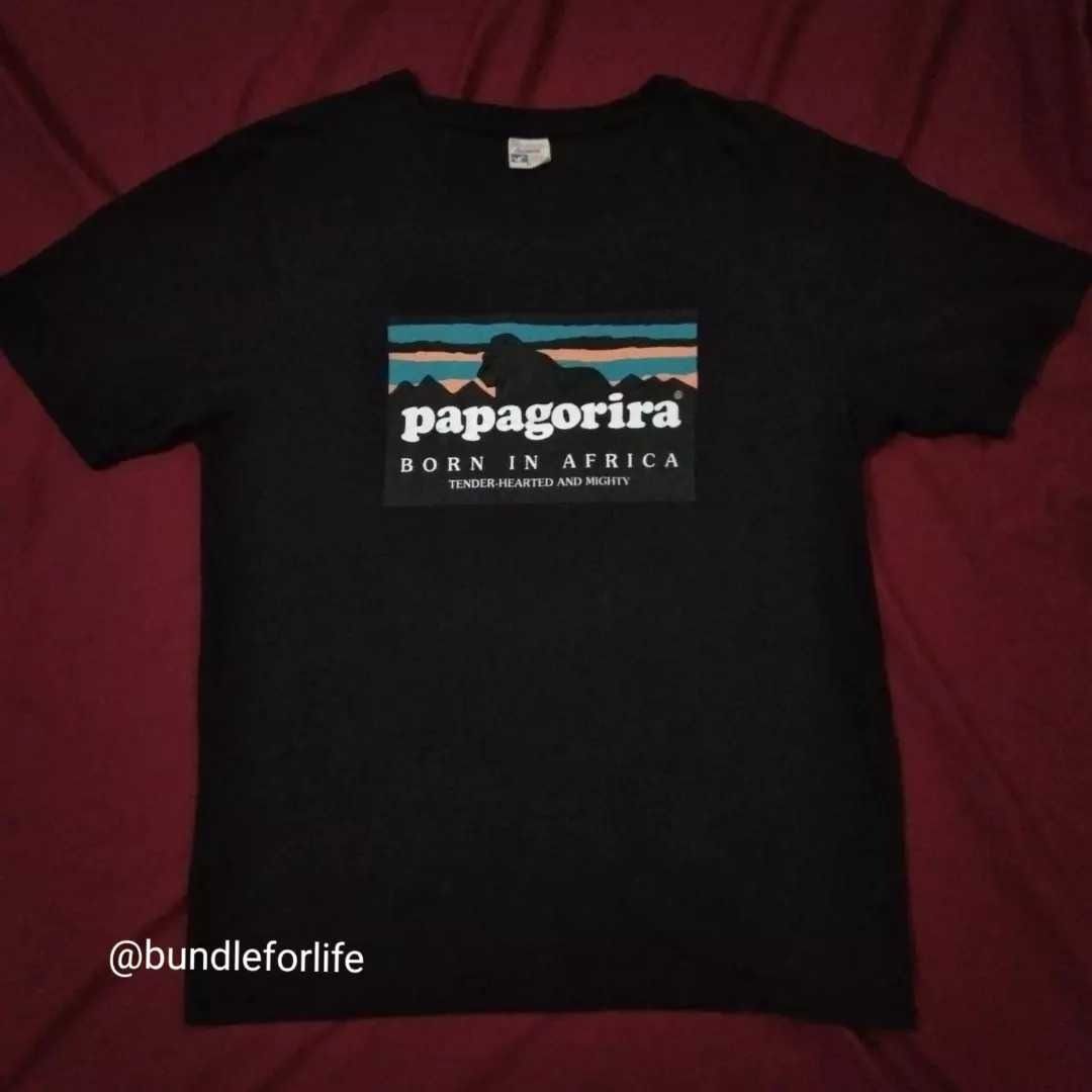 Papagorira tshirt Outdoor Patagonia Parody Fathers Day