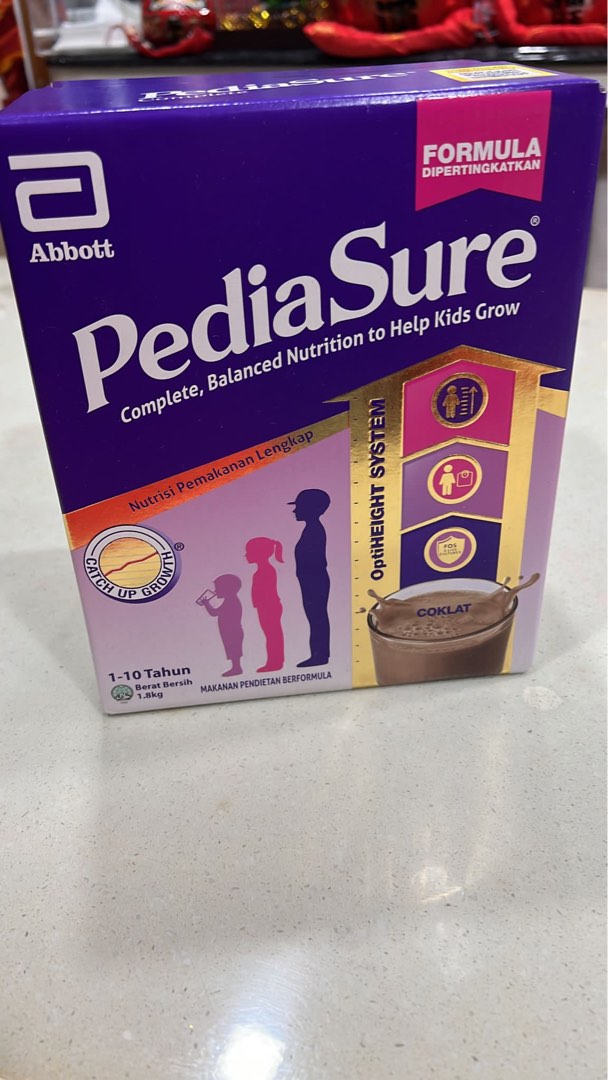 Pediasure chocolate milk powder 1.8kg, Babies & Kids, Nursing & Feeding