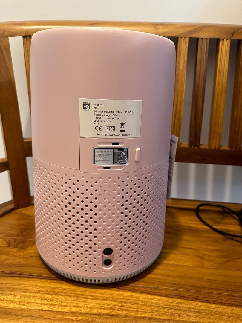 Phillips 800 Series Air Purifier, Pink (Authentic) AC0820, TV & Home