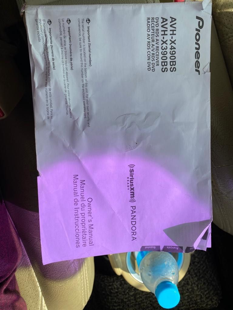 Pioneer AVH-X490BS DVD Receiver / LCD Screen used in Honda Stream ...