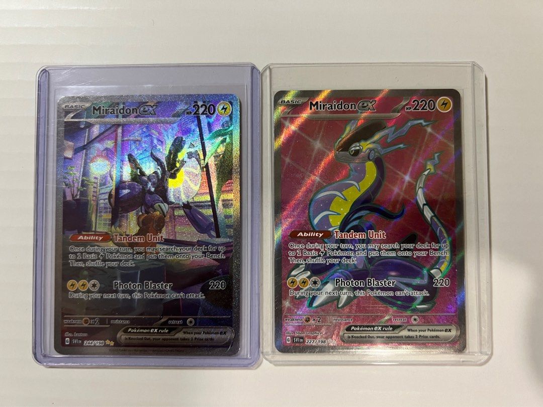 Miraidon ex sv1 244  Pokemon TCG POK Cards