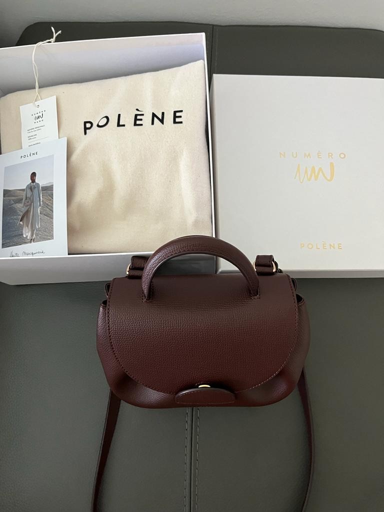 Polene Nano Bag Sandalwood, Luxury, Bags & Wallets on Carousell