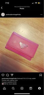 Prada Key Wallet