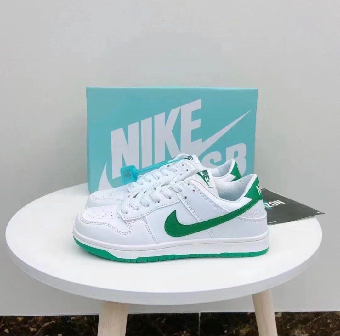 Af1 green swoosh on sale