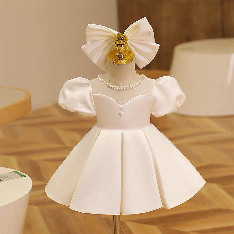 White and clearance gold dress kids