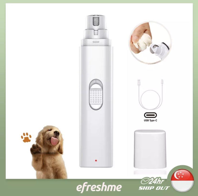Electric file online for dog nails
