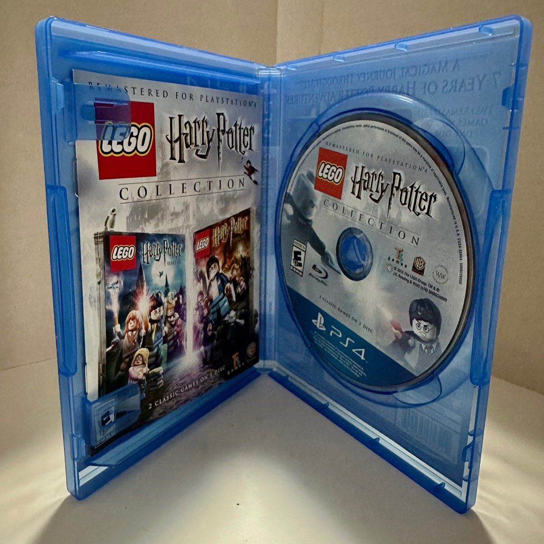 PS4 Games - Lego Harry Potter Collection - Remastered for PS4 - R1 All  Region Compatible - Toys Harry Potter RPG Story Game - Used, Video Gaming,  Video Games, PlayStation on Carousell