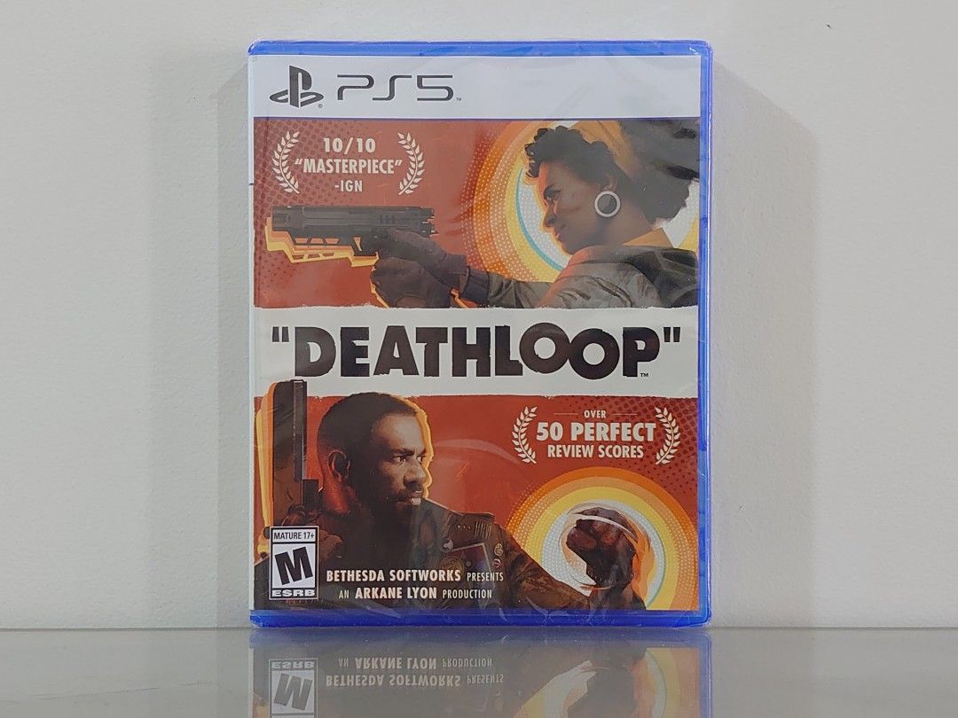 PS5 Deathloop R1 (Brand New/ Sealed) (Category: PlayStation) located in Quezon City. Submitted by vault21 (Listing ID 1229651164, Image 1). Description: PS5 Deathloop PlayStation 5 Game Sealed and Brand New Region 1 "DEATHLOOP is a next-gen first person shooter from Arkane Lyon, the award-winning studio behind Dishonored. In DEATHLOOP, two rival assassins are trapped in a mysterious timeloop on the island of Blackreef, doomed to repeat the same d