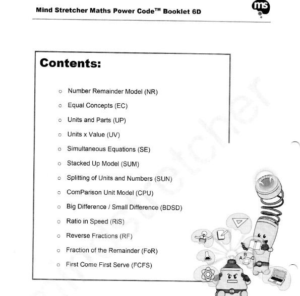 PSLE P6 Math Notes Revision Practices / Mathematics Power Code ...