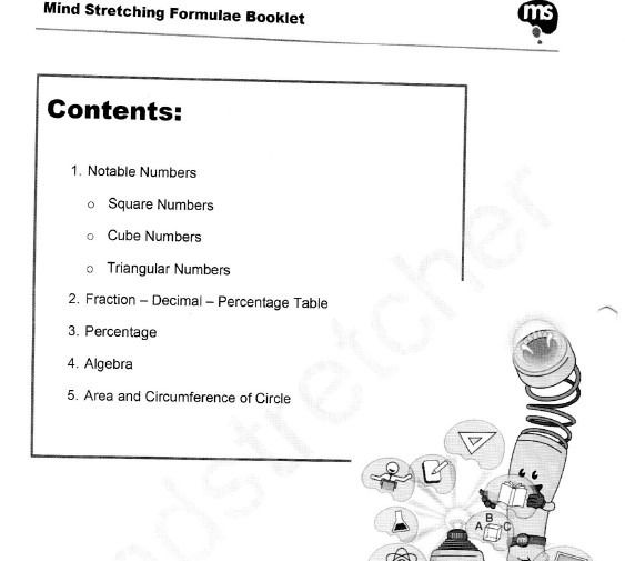 PSLE P6 Math Notes Revision Practices / Mathematics Power Code ...