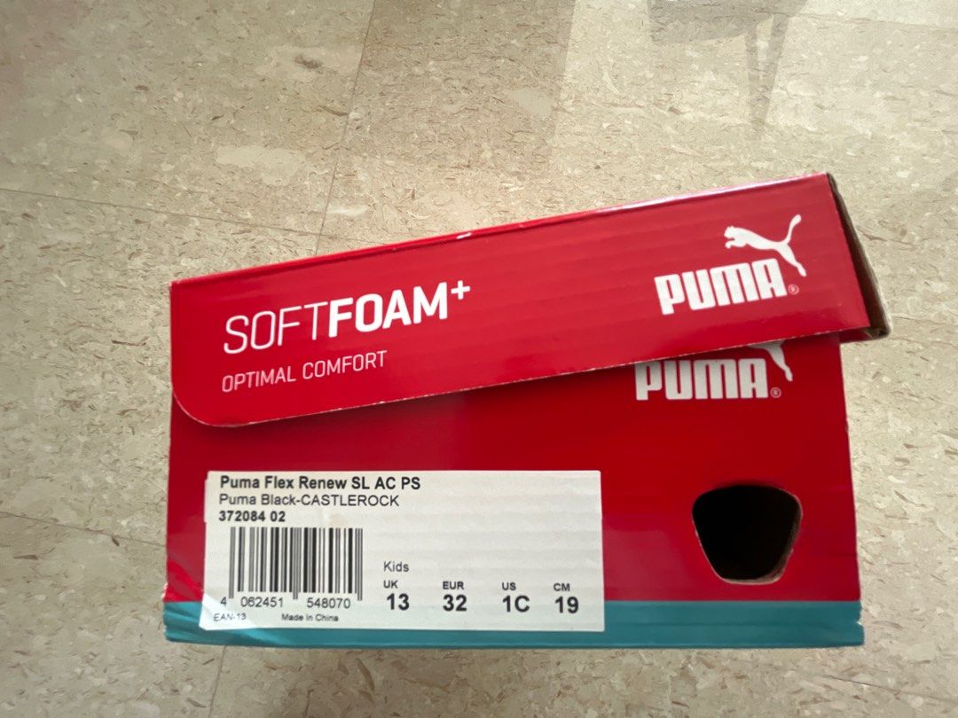 Puma sneakers - girls, Babies & Kids, Babies & Kids Fashion on Carousell