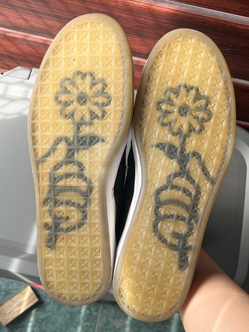 Brown puma x bts store
