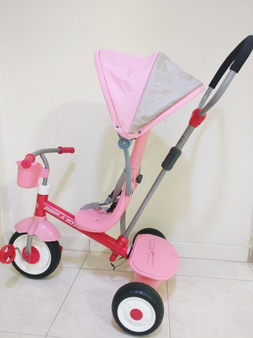 4 in 1 hot sale radio flyer pink
