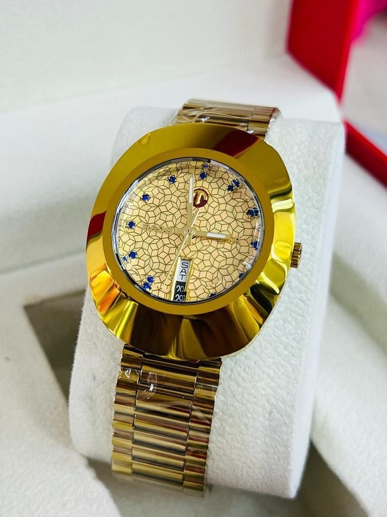 Rado gold watch for men discount