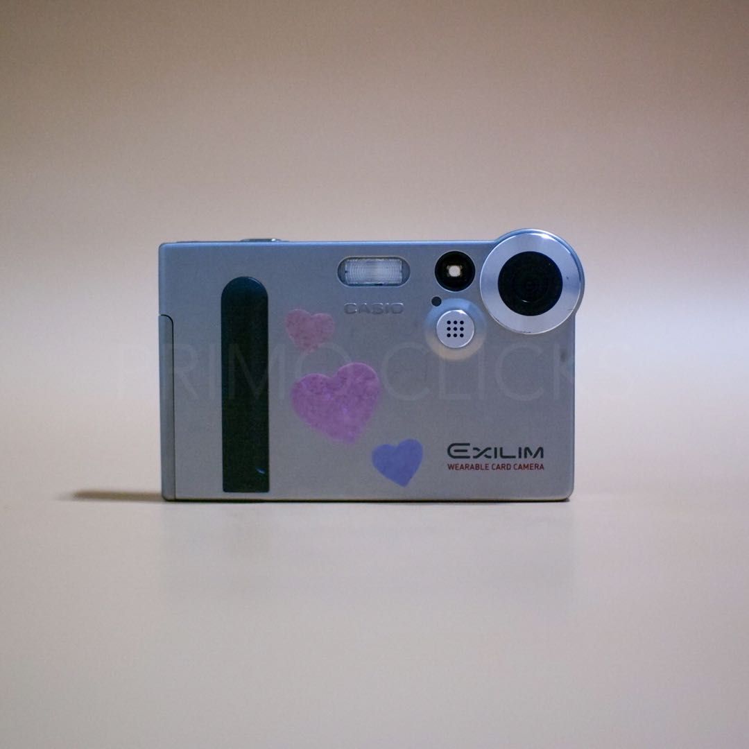 Casio exilim clearance wearable card camera