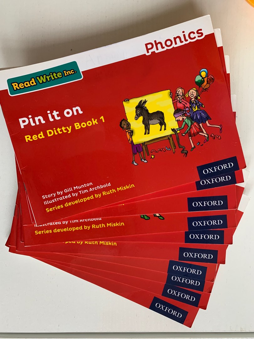 Read Write Inc. - Phonics Book, 興趣及遊戲, 書本 & 文具, 小朋友書 - Carousell