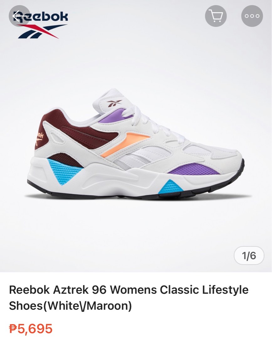 Reebok store aztrek sizing