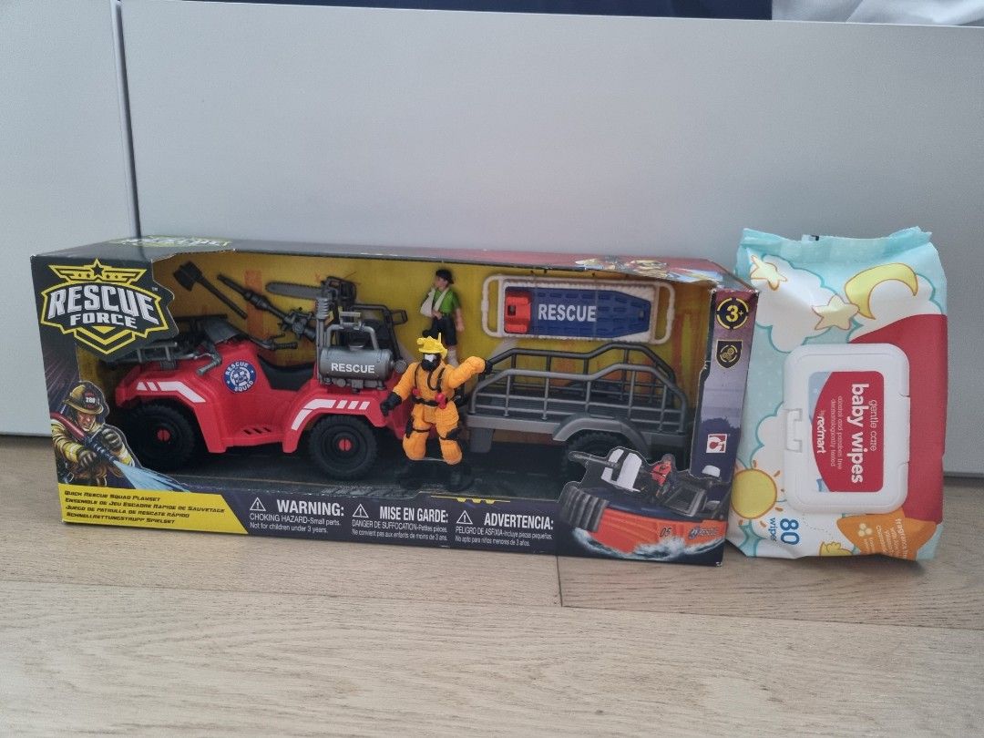 Rescue Force vehicle and figurine set, Hobbies & Toys, Toys & Games on ...