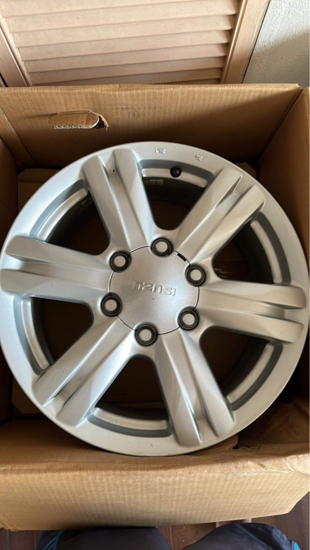 RIM 17 isuzu mux stock rims, Car Parts & Accessories, Mags and Tires on Carousell