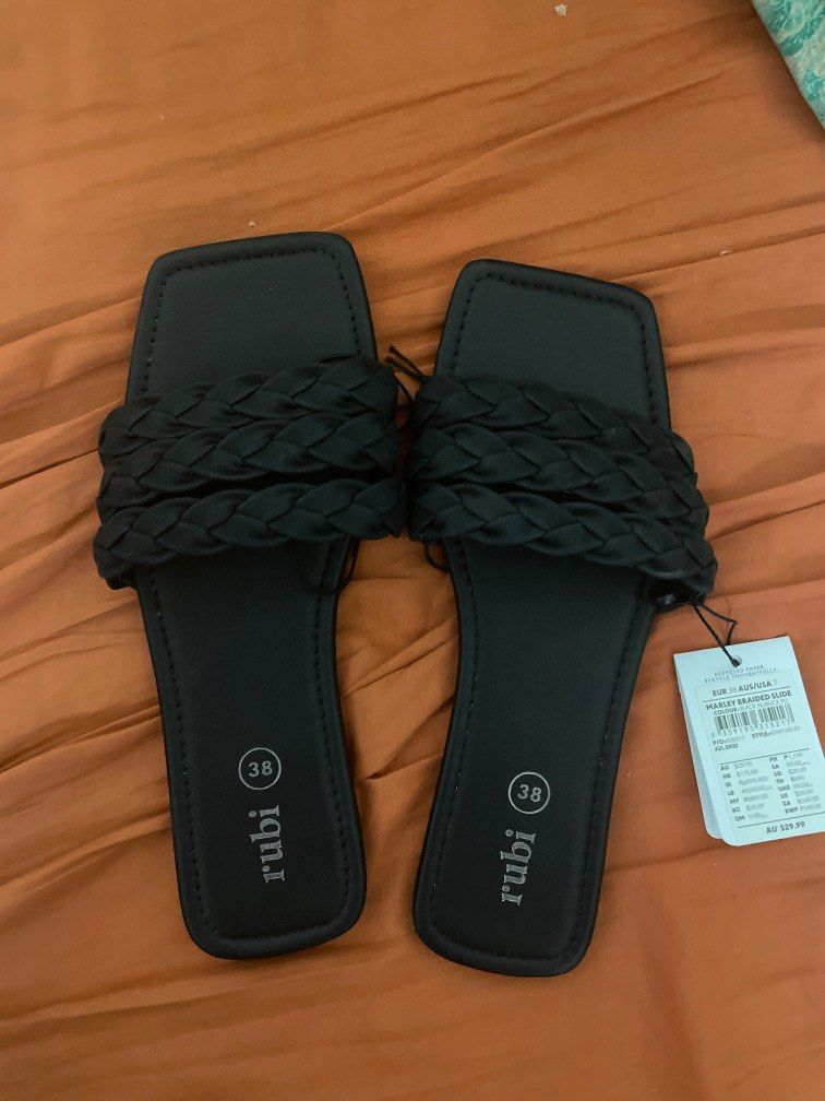 Rubi cotton on slides, Women's Fashion, Footwear, Flipflops and Slides