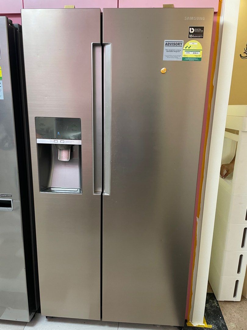 Samsung double door fridge, TV & Home Appliances, Kitchen Appliances