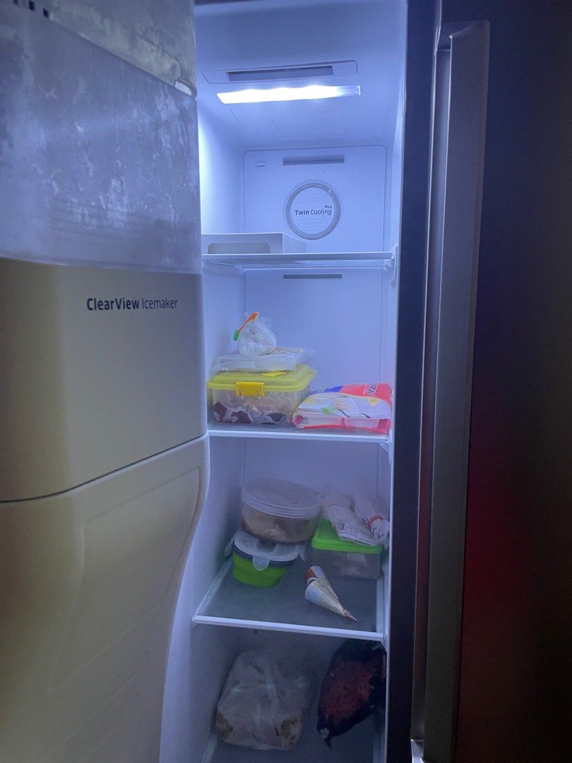 Samsung double door fridge, TV & Home Appliances, Kitchen Appliances
