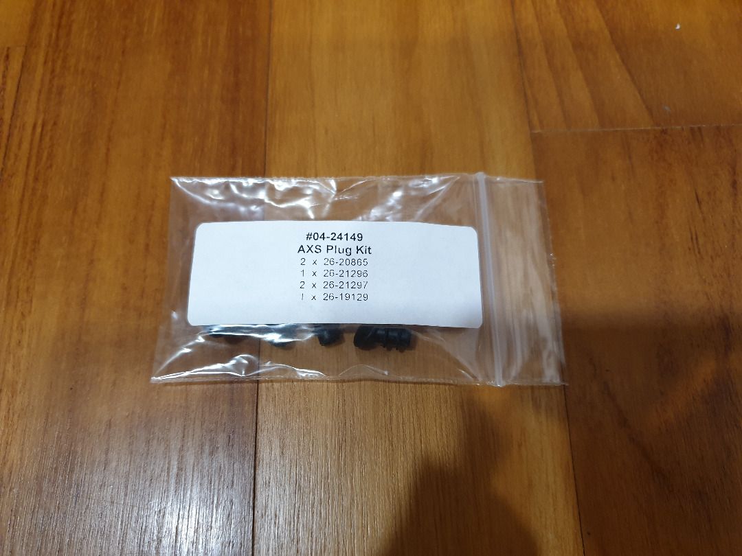 Sram frame plug kit clearance