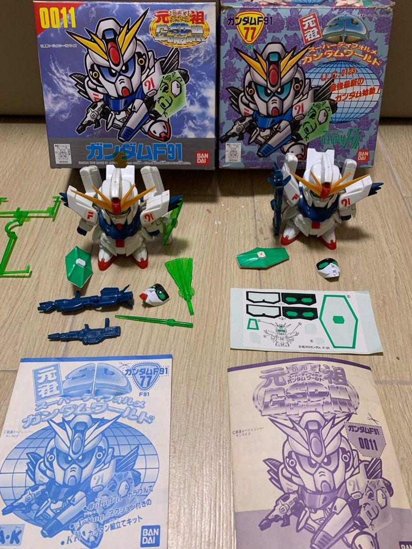 元祖SD 元祖SDガンダム 0011 ガンダムF91 バンダイ 当時 1990年代物