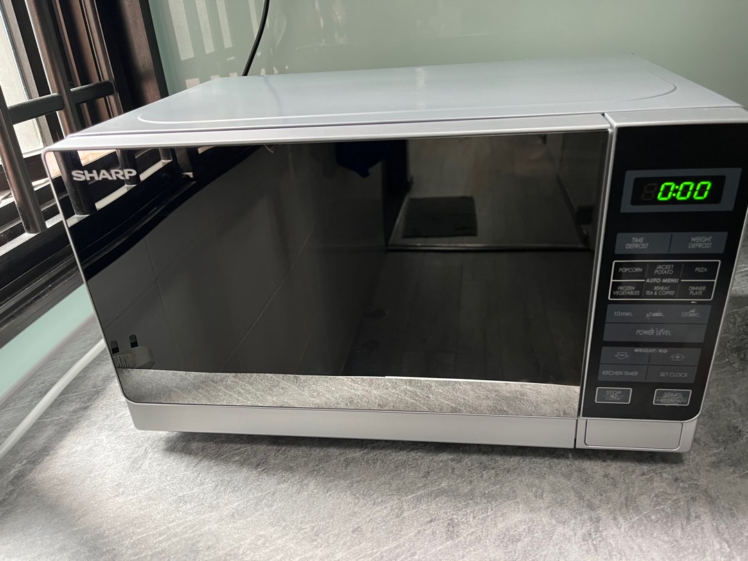 Sharp 20L Microwave Oven R22A0(SM)V, TV & Home Appliances, Kitchen