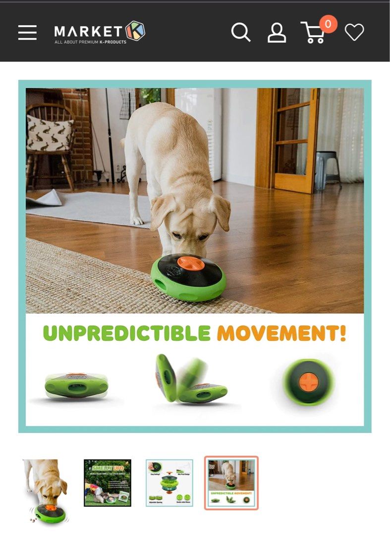 Sniffiz ufo dog toy Carousell