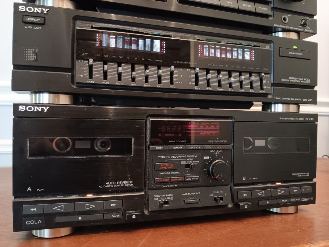 Sony LBT-V725 Stereo Set Hifi CD Tuner Amp EQ Cassette, Audio