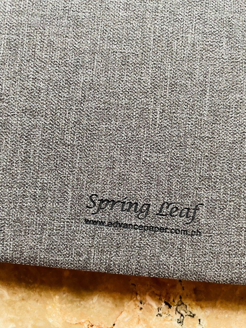 Springleaf Notebook, Gray on Carousell