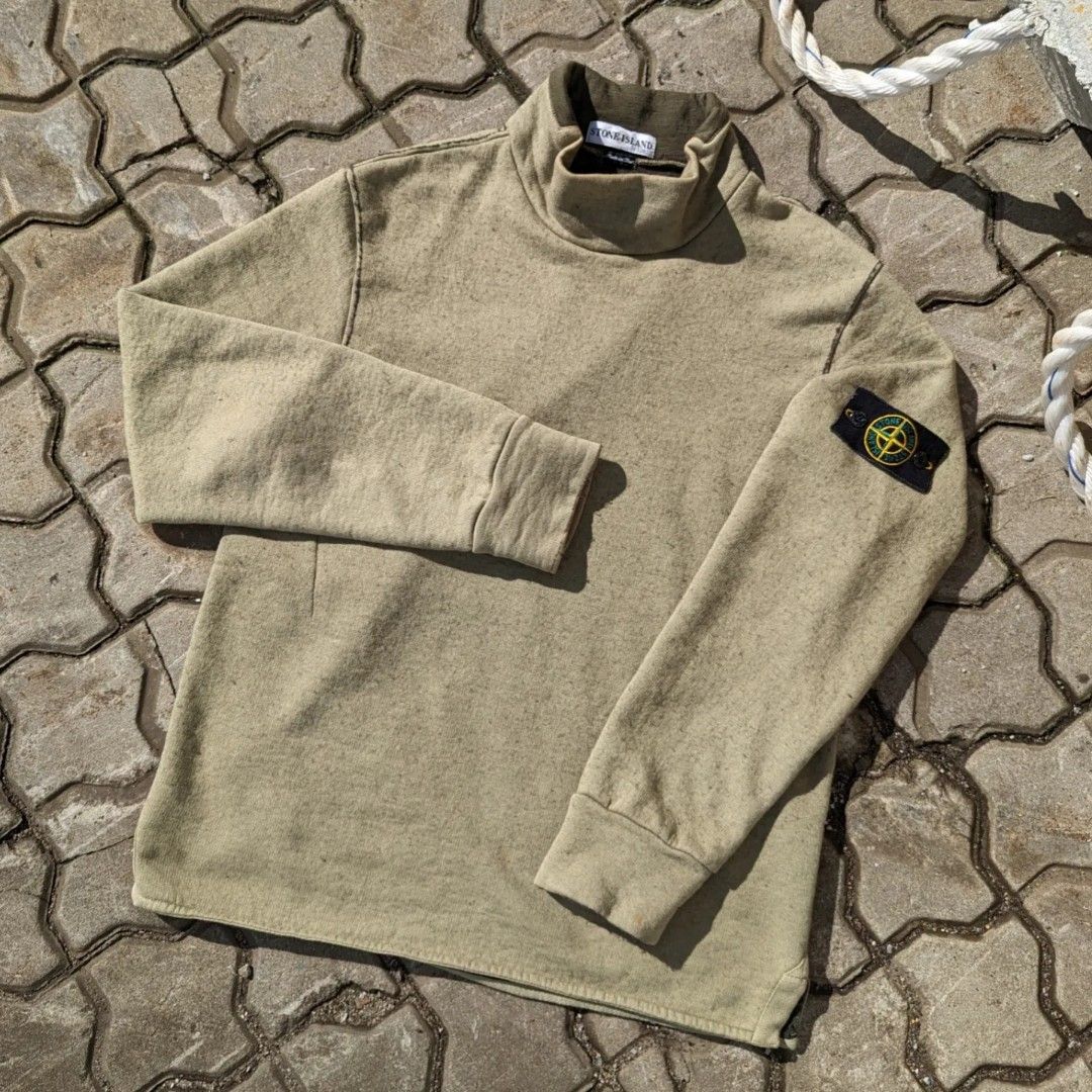Vintage stone island turtleneck clearance