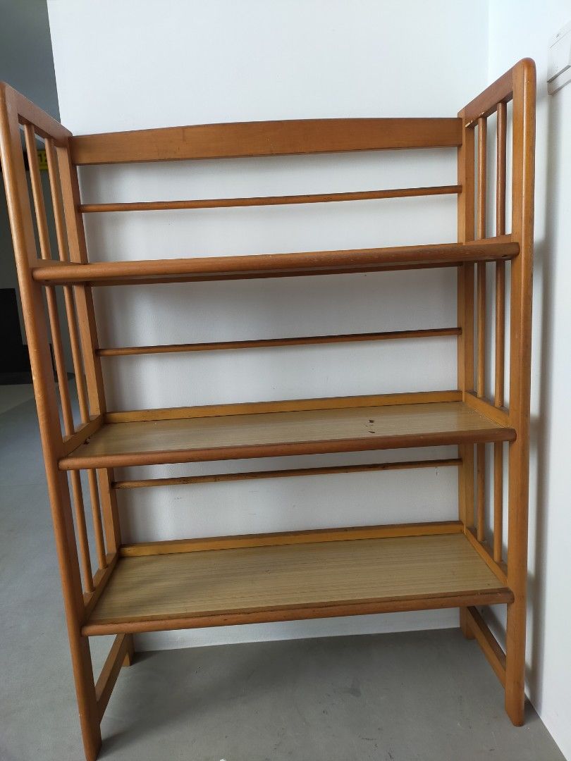 Sturdy wooden rack, Furniture & Home Living, Furniture, Shelves ...