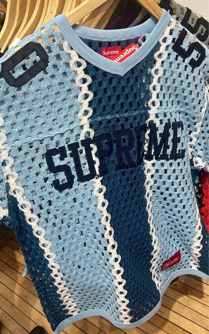 Crochet Football Jersey - spring summer 2023 - Supreme