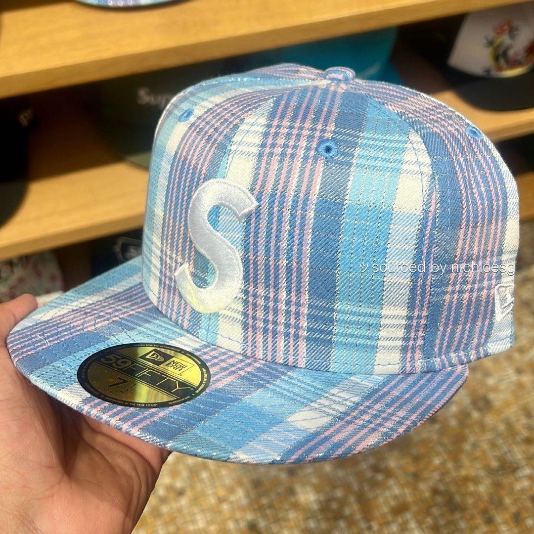 SUPREME METALLIC PLAID S LOGO NEW ERA, Men's Fashion, Watches
