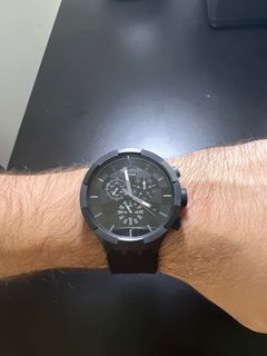 Swatch big sale bold chrono black