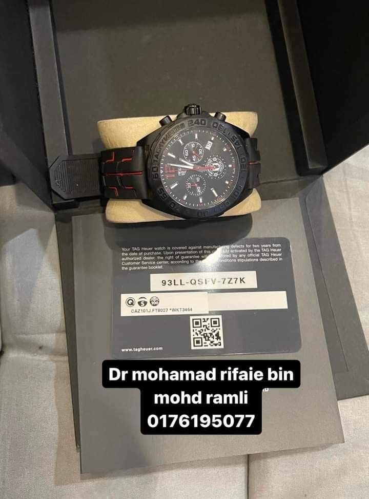 Tag heuer formula 1 manchester united limited edition