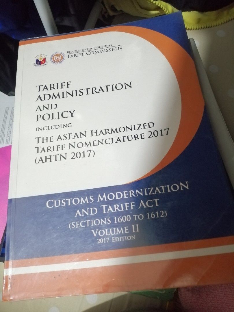 Tariff Administration and Policy The Asean Harmonized Tariff