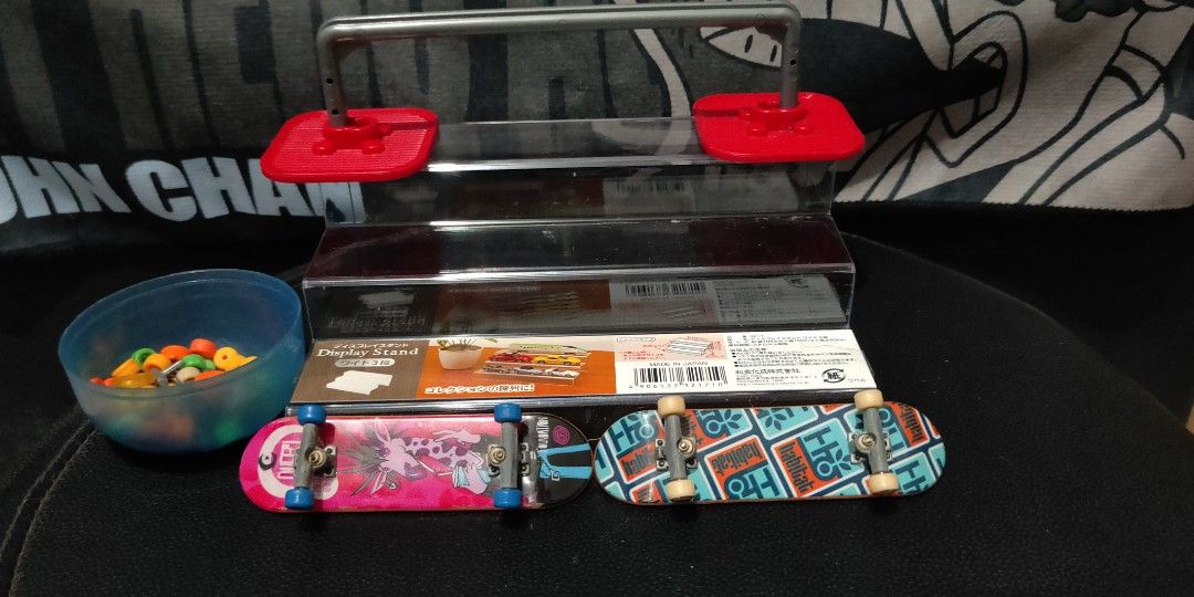 Tech decks (Category: Vintage Collectibles) located in Quezon City. Submitted by patric1218 (Listing ID 1229638891, Image 1). Description: what you see is what you get selling it as set can go lower as 500 for this week rush need money to pay for school clearance ps.the acrylic riser is not included it is sold separately selling it for 350 each if you're going to take to 300 each.