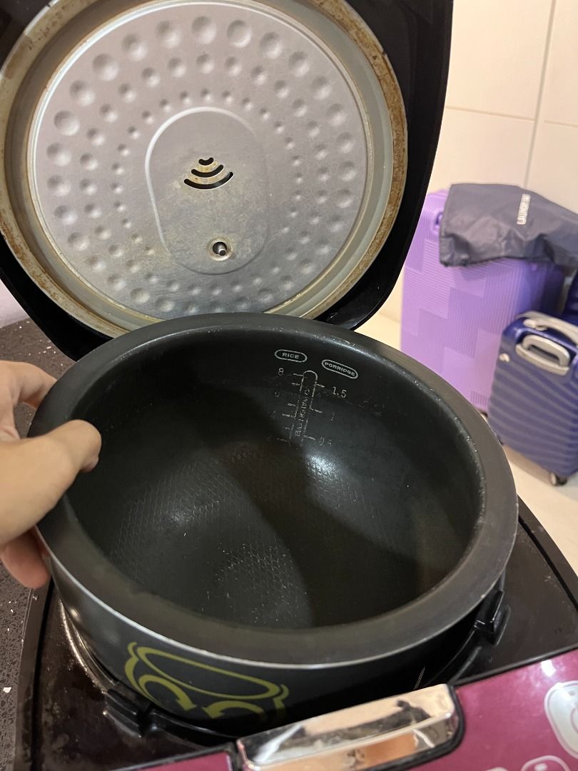 Tefal Rice Cooker RK7405 Initial Fuzzy Spherical Pot Rice Cooker Periuk