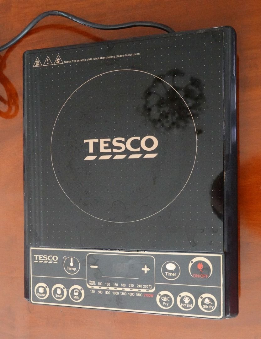 Tesco induction cooker, TV & Home Appliances, Kitchen Appliances