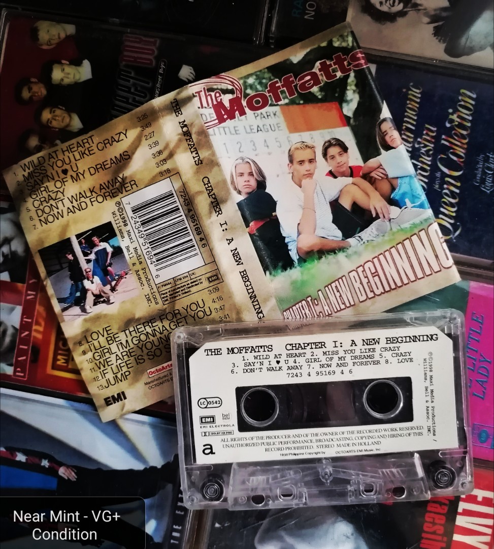 The Moffats Chapter 1 A New Beginning Cassette Tape Vintage Cassette