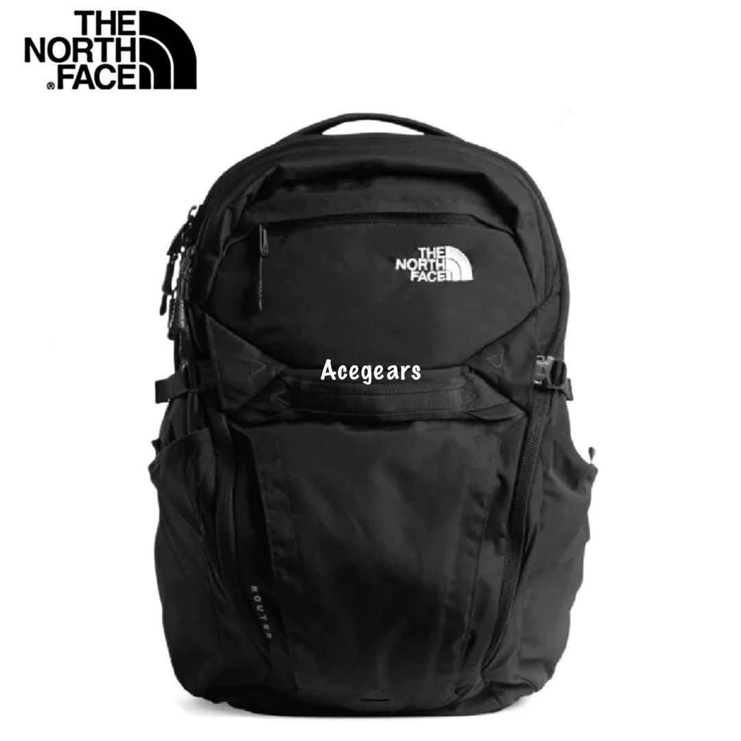 The north face router deals backpack tnf black