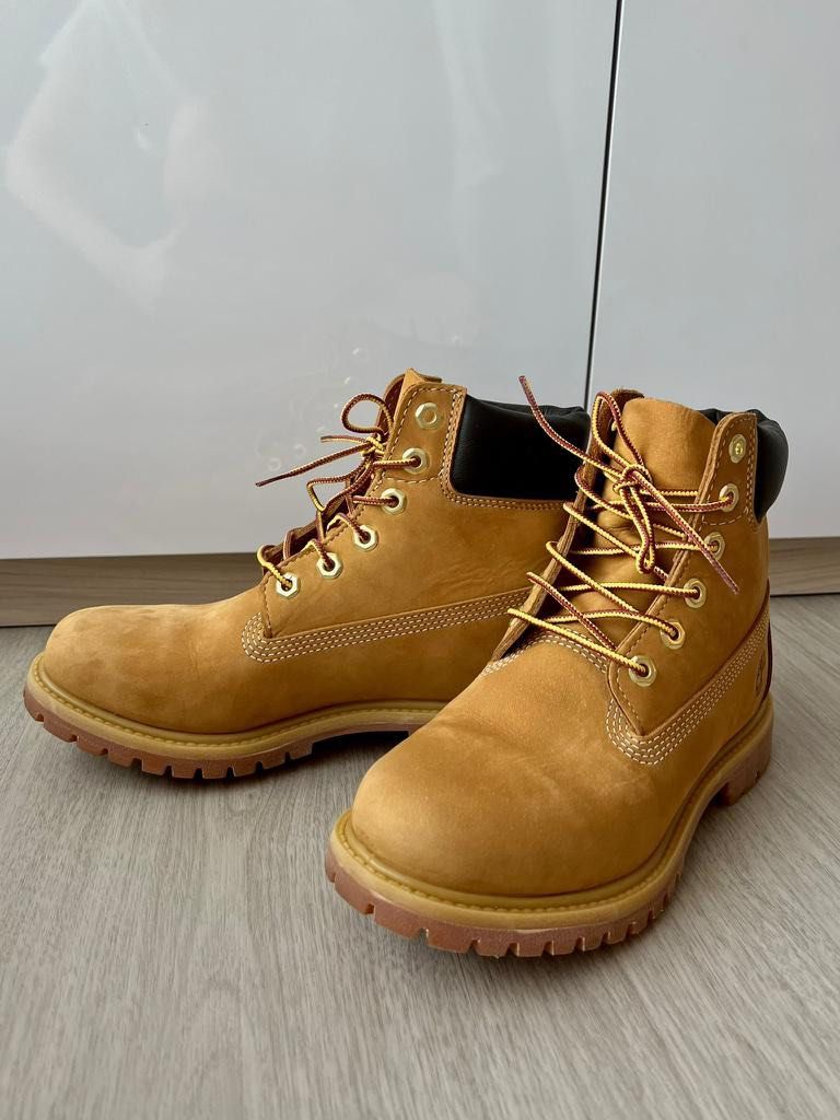 Timberland Premium Boots Wheat Nubuck