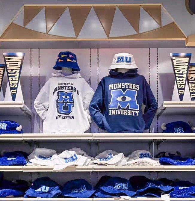 450 Tokyo Disney Resort Monsters University Collection x MU Hoodies for Adults Hoodie