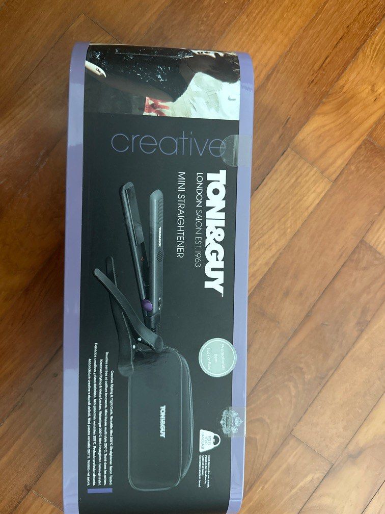 Toni & Guy mini hair straightener, Beauty & Personal Care, Hair on